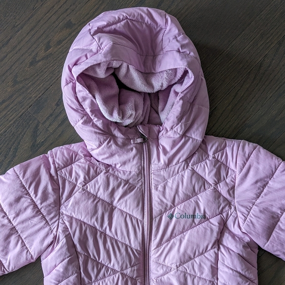 Columbia Girls Heavenly Long Insulated Jacket, Size S (6/6X) - Picture 2 of 9